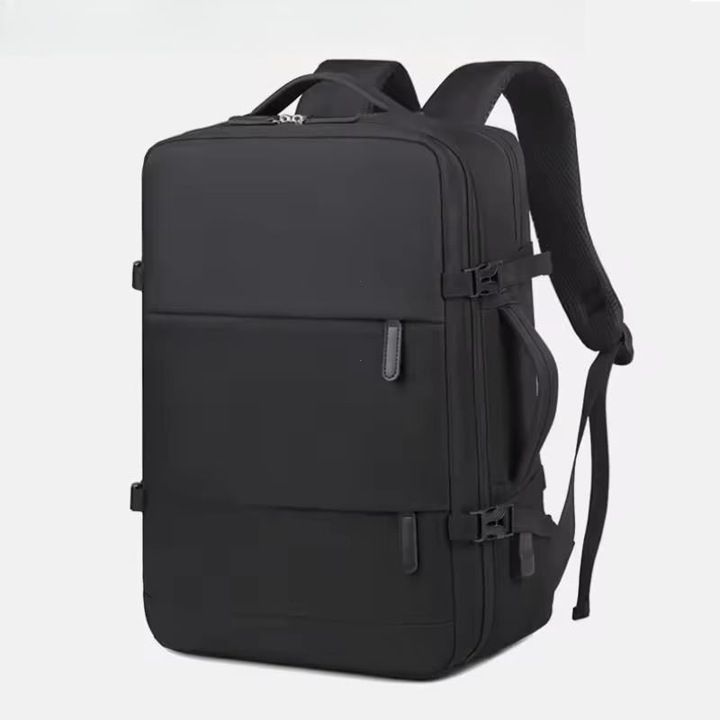 Borsa Uomo Donna Grande Capacità Viaggio Multifunzione Zaino con Porta Scarpe Multistrato Separazione Asciutto e Bagnato Impermeabile