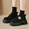 Fashion Platform Women Loafers Shoes Flats Fashion Mary Jance Shoes Dress Casual Autumn Sneakers 2025 New Brand Cozy Sport Mujer Zapatos