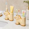 N-shaped Toothpaste Toothbrush Rack Ceramic Electric Toothbrush Stand  Bathroom Accessories