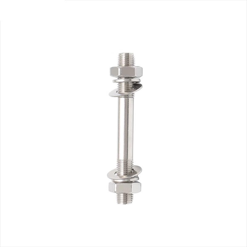 304 Stainless Steel Double-Ended Stud Bolt & Nut Kit