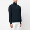 Polo Ralph Lauren Logo Embroidered Half-Zip Pullover Comfortable Warm Fitted Sweatshirt Men sweatshirt Navy-Blue 710858189-001