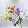 54CM Artificial Silk Flowers Artificial Silk 4 Heads Design Chrysanthemum Bouquet Nordic Style Bridal Bouquet