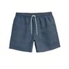 Men's Fashion Geometric Print Shorts Men's Quick Drying Men's Pocket Swimming Shorts
