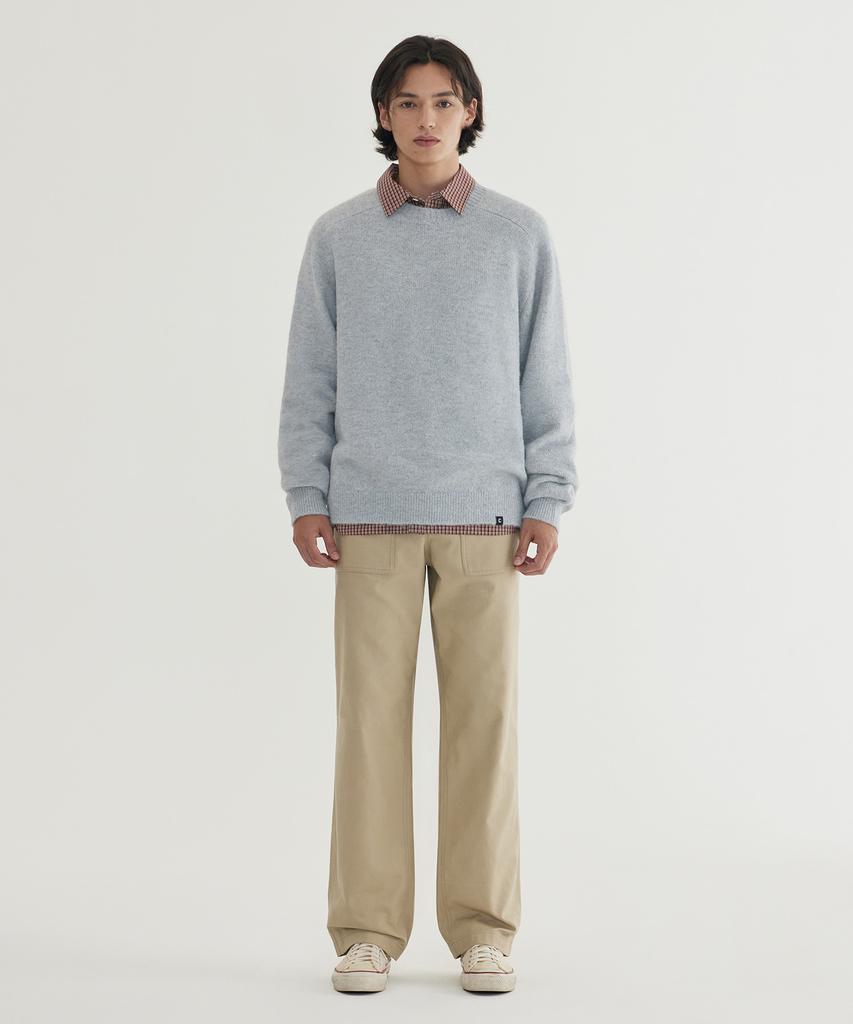 COVERNAT Hairy Raglan Knit Green