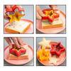 Sandwich Cutter and Sealer Set for Kids Stainless Steel Cookies Mold Bread Mould Cookie Cutters Bento Lunch Kitchen Accessories
