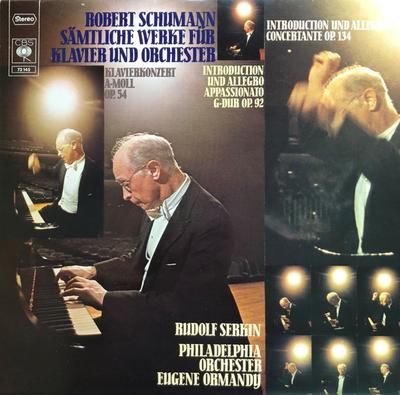 LP Record RUDOLF SERKIN  EUGENE ORMANDY  TH  Smtliche Werke Fr Klavier Und Orc 73145 CBS 1975 Germany Classical Used