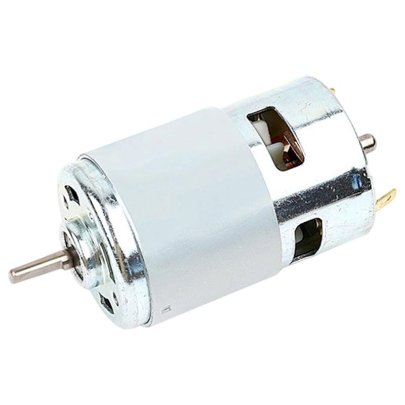 High Efficiency 12V 24V 775 Motor Delicate Alloy Build 12000RPM For Robotics Power Tool And Custom Mechanical Designs