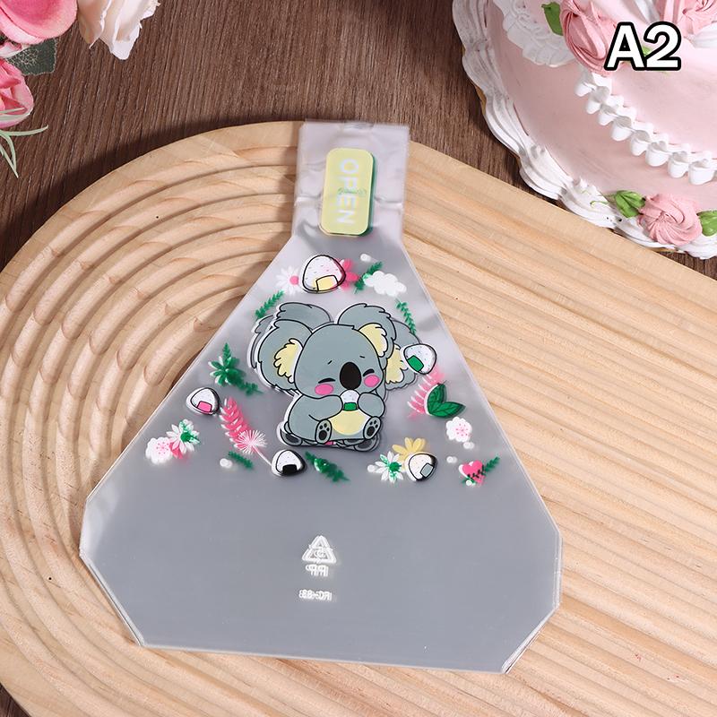 50Pcs Cartoon Triangle Rice Ball Packaging Bag Nori Onigiri Sushi Bag Sushi Making Mold Kids Bento Accessories