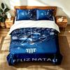 Avai Futebol Clube (5) 3pc set suitable for master bedrooms soft and comfortable an ideal gift for family and friends Includes one duvet cover and two