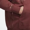 Nike Team 31 Standard Issue Hooded Drawstring Pocket Sweatshirt Men sweatshirt Brown DX9488-231