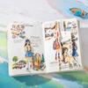 Journal GO 20pcs Nini's Travel Plans Cute Stickers for Collage Junk Journal Scrapbooking Decoration Statioeny Decals