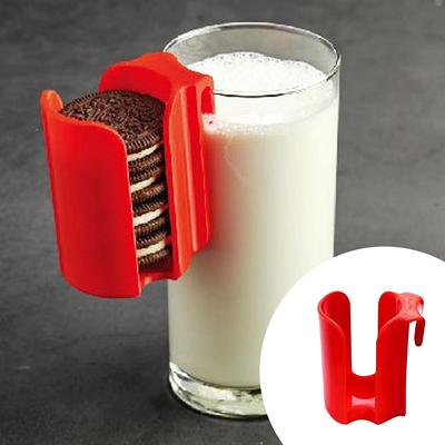 Keksaufhänger für Trinkbecher Multifunktion Keksständer Tragbarer Teebeutelhalter Clip Flaschen-Gadget Kekse Tasse Zubehör