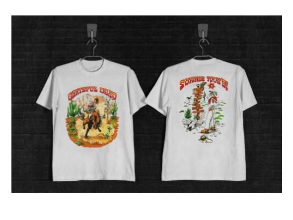 Grateful Dead T-Shirt 1991 Summer Tour shirt.