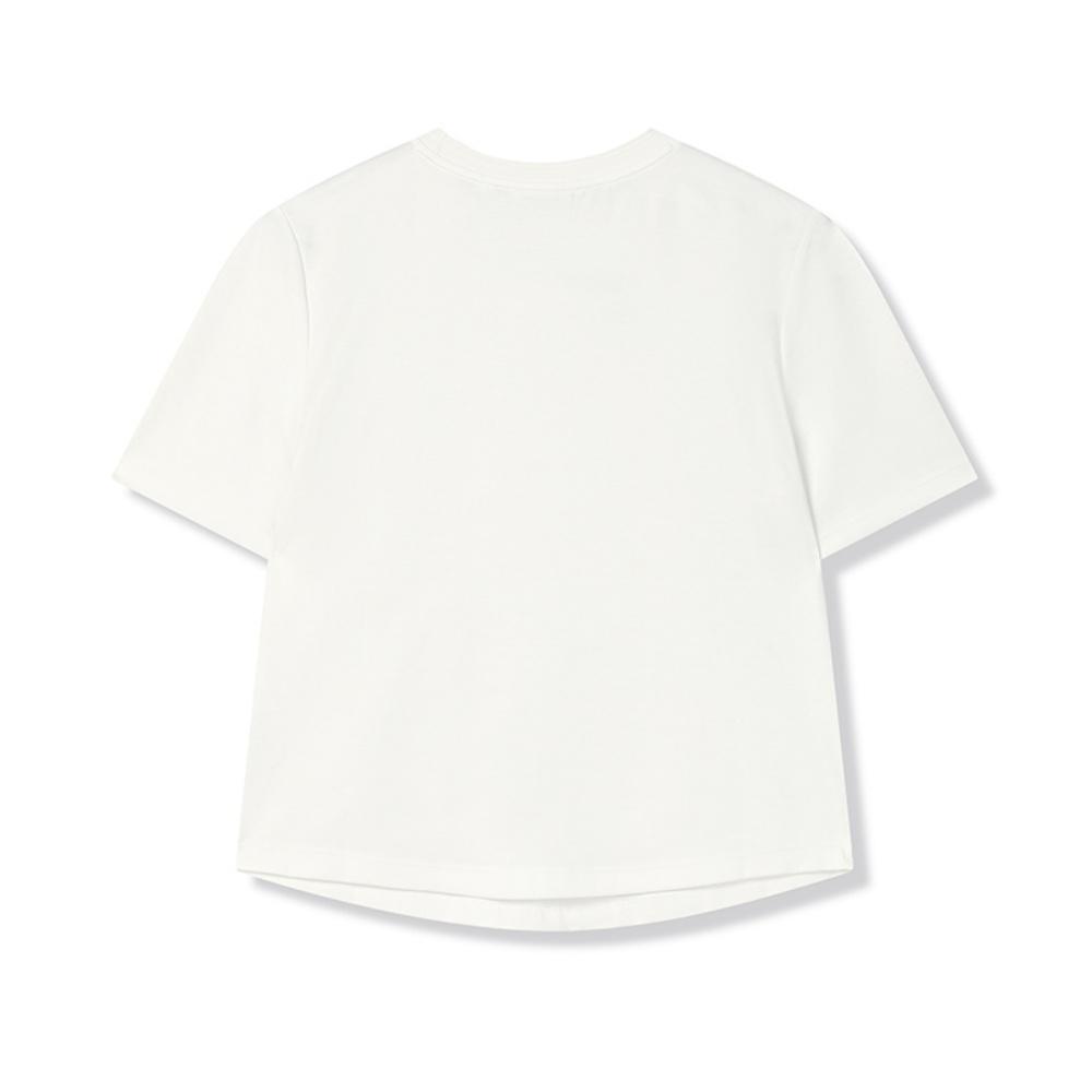 Fila Emerald Trendy Minimalist Comfortable Breathable Short Sleeve T-Shirt Women Tops F11W534106FWT