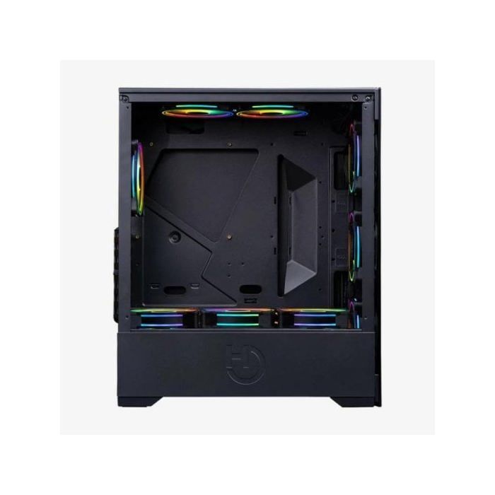 Hiditec Boîtier Semi-Tour ATX, Acier allié, Multicolore, Estándar