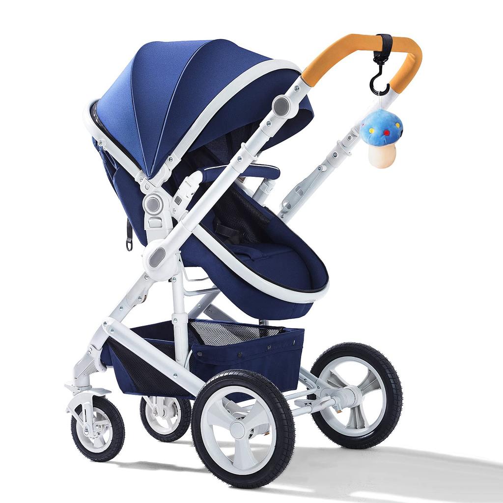 Wisdompro Biloppbevaringskroker 4-pakningskroker for bilsete Bagasjeoppheng Nakkestøttekroker, lastekapasitet 22,8 lbs (10 kg), Enkel installasjon, svart