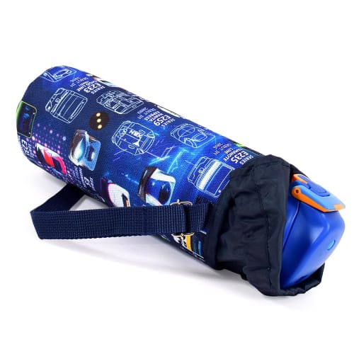 COLORFUL CANDY STYLE Water Bottle Cover, Large, Water-Repellent, Lightweight, Train Face Collection, Water-Repellent, Lightweight, Stain-Resistant, Wr