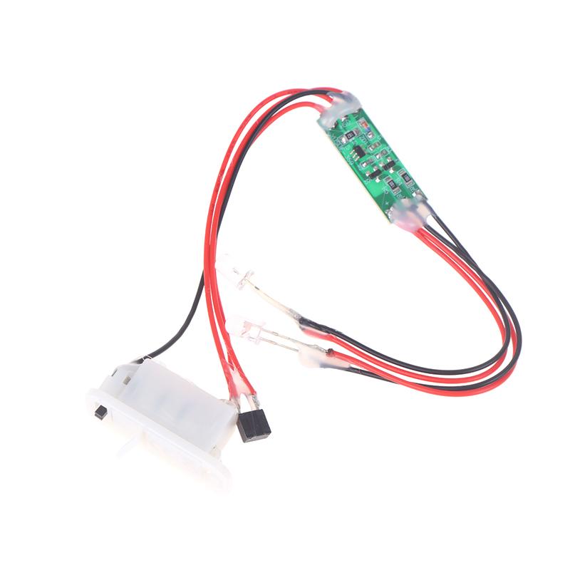 3-12V Strobe Flashing Module Red Blue 2-Color Led Light Fast Flashing Warning Light Flashing Module For Rc Car Model Spare Parts