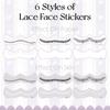 2 Sheets Long Lasting Vine Stickers Tattoo Stickers Waterproof Makeup Stickers  Cosplay