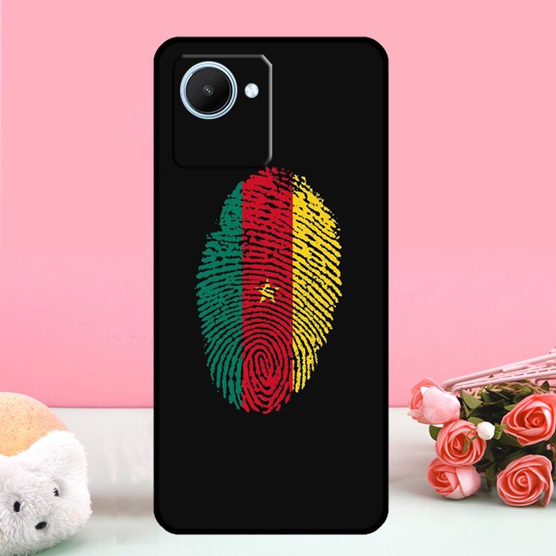 Republic of Cameroon Flag For Realme GT 5 Pro GT3 Neo5 9 10 11 12 Pro Plus C25s C21Y C30 C31 C33 C51 C53 C55 C35 Case