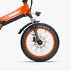 MIHOGO NX Electric Bike For Adult 750W 48V12.8Ah Battery City Electric Bicycle 20*4Inch Three Blade Tires City E-bike