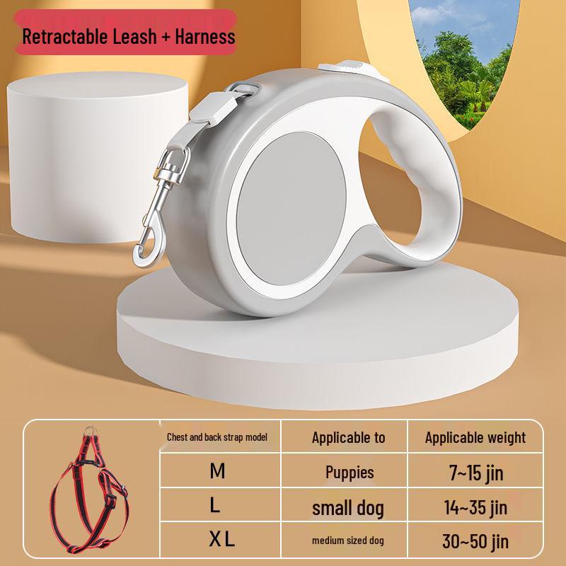 

Universal Retractable Dog Leash for Small and Medium Dogs - Portable Pet Rope Single 3m Leash