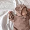 EnDast Baby Long Bear Animal Stylish 90cm Romper, Sleeves, Hooded, Ears, Kigurumi, Halloween, Coverall, Children's Clothing, Spring, Autumn, Winter,