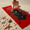 Gladiator Helmet Fashion Beach Towel: Ideal for Summer Adventures Soft, absorbent and quick drying suitable for swimming and bathing