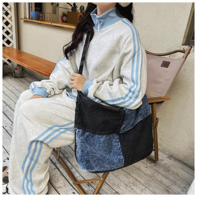 New Casual Denim Bag, Versatile Shoulder Bag
