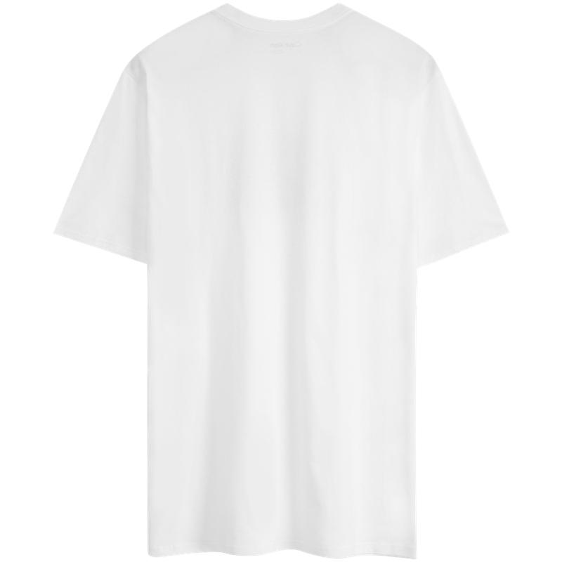 Calvin Klein Modern Casual Three-Dimensional Color Block Printed Cotton Short Sleeve T-Shirt Men Tops 40MC822