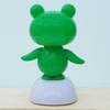 Dashboard Figurine Solar Shake Head Frog Toy Car Decor Cartoon Animal Decor Accessory Gift