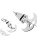 Stainless Steel Folding Tiger Claw Climbing Hook: Quick Release Gravity Hook for Outdoor Survival