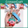 Adorable Kirby Keychain Cute Car Key Accessory For Couples And Bag Decoration