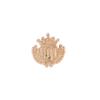 Korean Small Cross Brooches for Women and Men Shirt Suit Collar Pins Fashion Crown Badge Accessories High Quality Jewelry Gifts