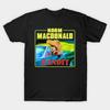Asian Size Men Black Print T-shirt Norm Macdonald Classic Car Bandit No-Cut Heat Transfer Print Cotton Tshirt