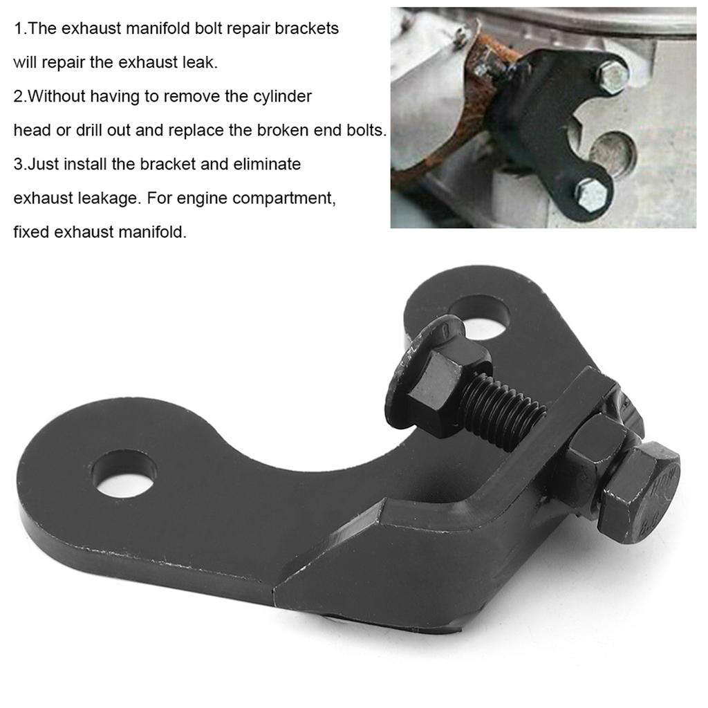 Exhaust Manifold Bolt Repair Kit Engine Adapter Fit for GM SUV Trucks