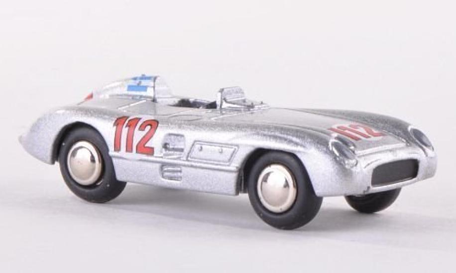 

Mercedes 300 SLR Модель Баб (1 местный) № 112, серебро, Автомобиль, Готовый, 187