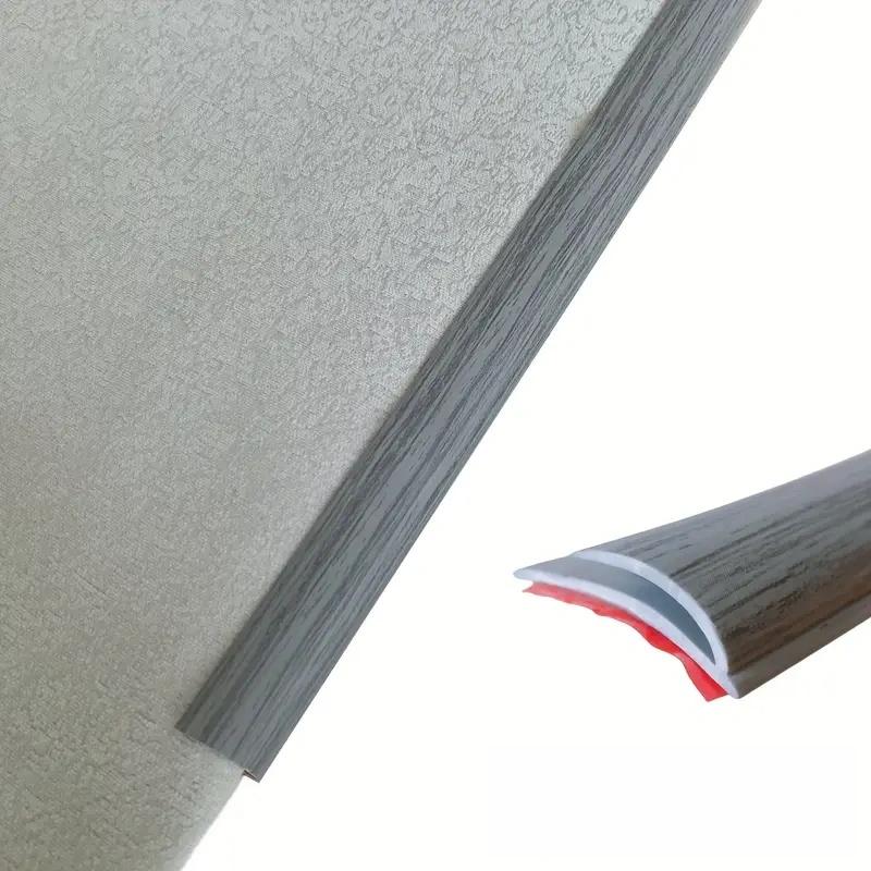 1PC 118.11in Indoor Flooring Transition Carpet Edge Strip Multi-surface Compatibility Seamless Flooring Transition Traction Enha