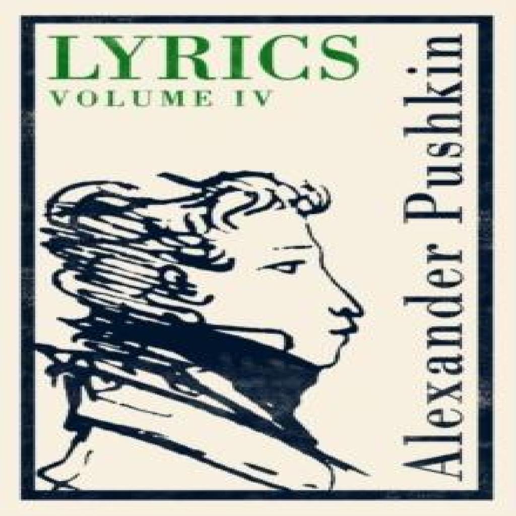 Lyrics Volume 4 182937 by Alexander Pushkin Paperback Book 9781847497345