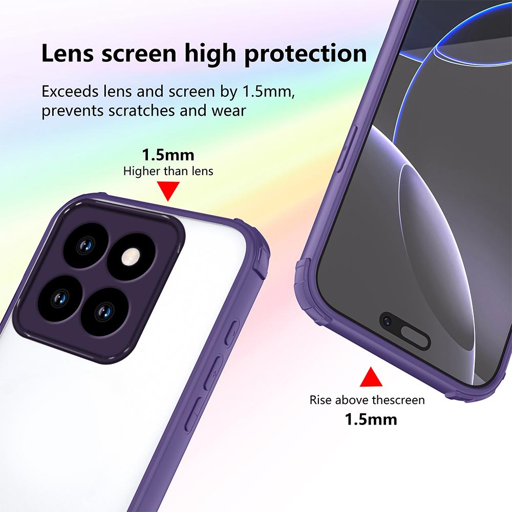 Luxury Shockproof Transparent Phone Case For Motorola MOTO Edge 60 Pro 50 Edge 50 Fusion Pro 40 S50 Neo Clear Soft Bumper Cover