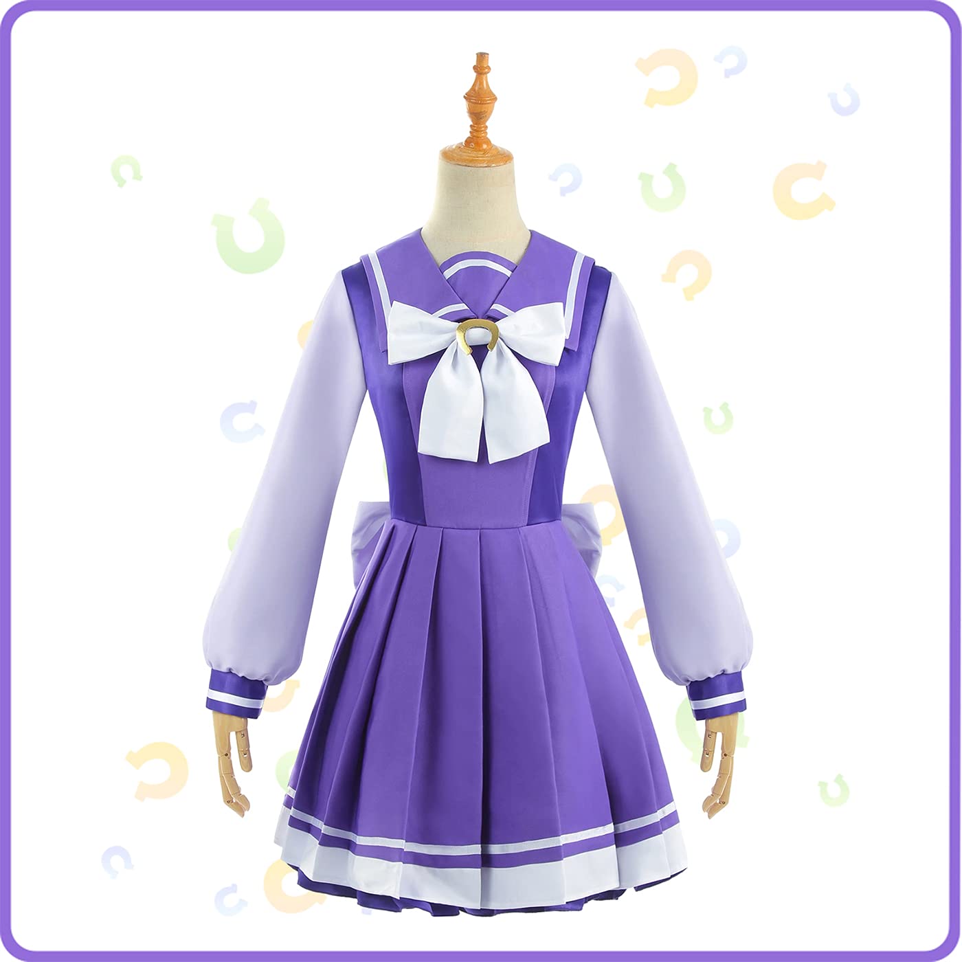 

Униформа Академии Трейсен NOKIJP Весна Осень Косплей Длинный рукав Милый Дерби Универсальный костюм Токай Тейо Мейдзиро Маккуин Наряд для мероприятия Размер XS