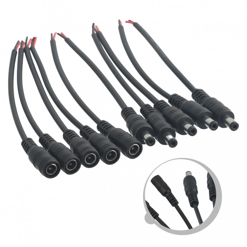 Do podłączania światła LED Złącze przewodu zasilającego DC Wewnętrzne 1 pin 22AWG Długość 30 cm