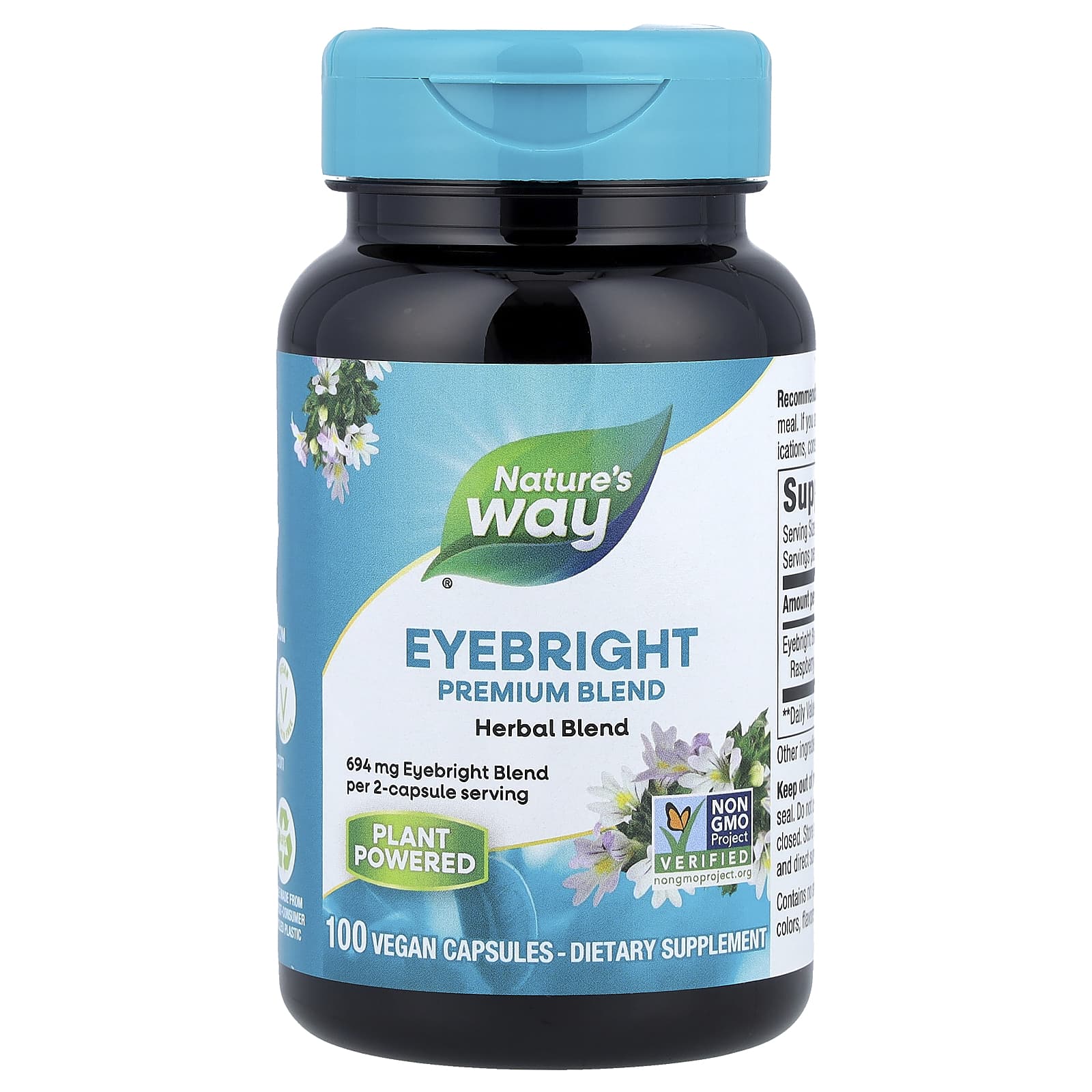 

Nature S Way, Eyebright Premium Blend, 100 Veggie Caps