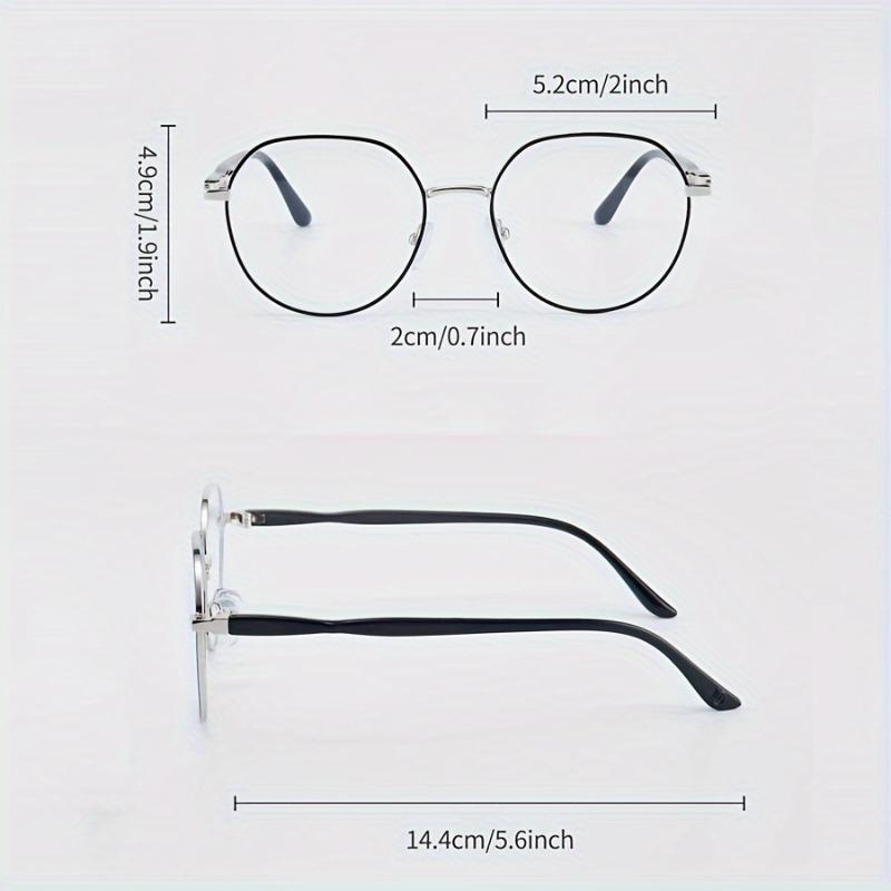 1pc Women's Fashionable Light Green Square Frame Glasses - Ultra-Lightweight Metal  Ideal for Office Study & Internet Use