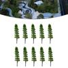 Model Trees Landscape Garden Miniature Plastic Decoration Supplies 9CM