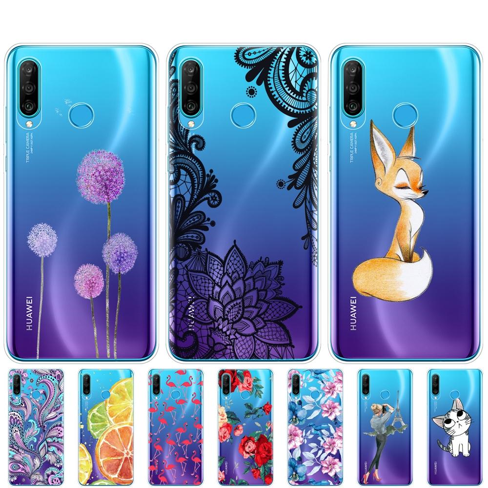 Mobile Silicon Phone Bag Case For Huawei Nova 4 4e Case Soft TPU Back Phone Cover For Nova4 nova4E Cover Protective Back Cover