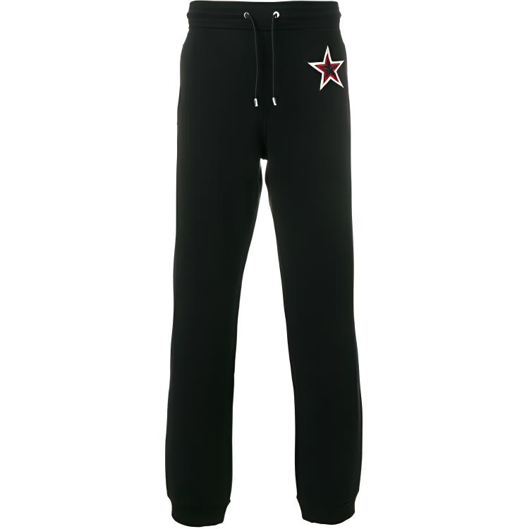 Givenchy FW21 Knitted Fabric Sports Sweatpants Men's Black BM501D3Y04-001