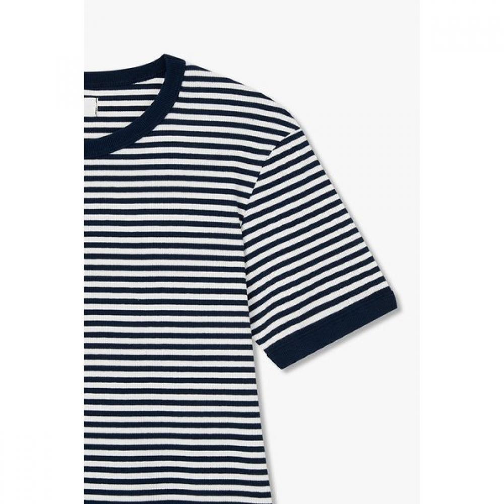 STudio Tomboy STripe Ringer T shirT shorT Sleeve 9176222984 