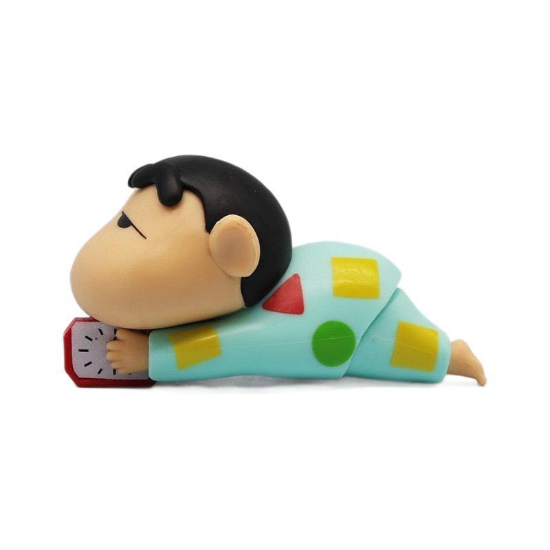 Crayon Shin-chan Wind-up Doll: Trendy Dynamic Life Figure Ornament Gift In Blind Box