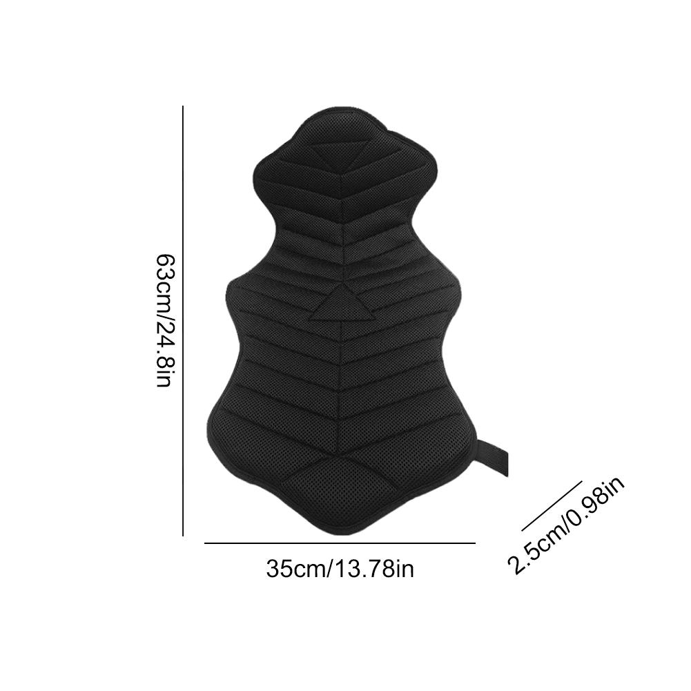 Motorcycle Seat Cushion Sunscreen Motorcycle Seat Cover Waterproof 3D Air Seat Cushion Cover Breathable Motorbike Accessories